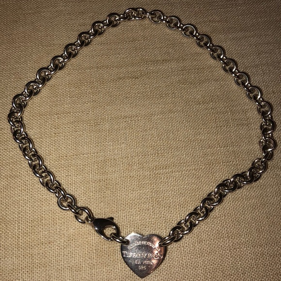 Tiffany & Co. Jewelry - Return to Tiffany heart choker Tiffany & Co. Jewelry - Return to Tiffany heart choker